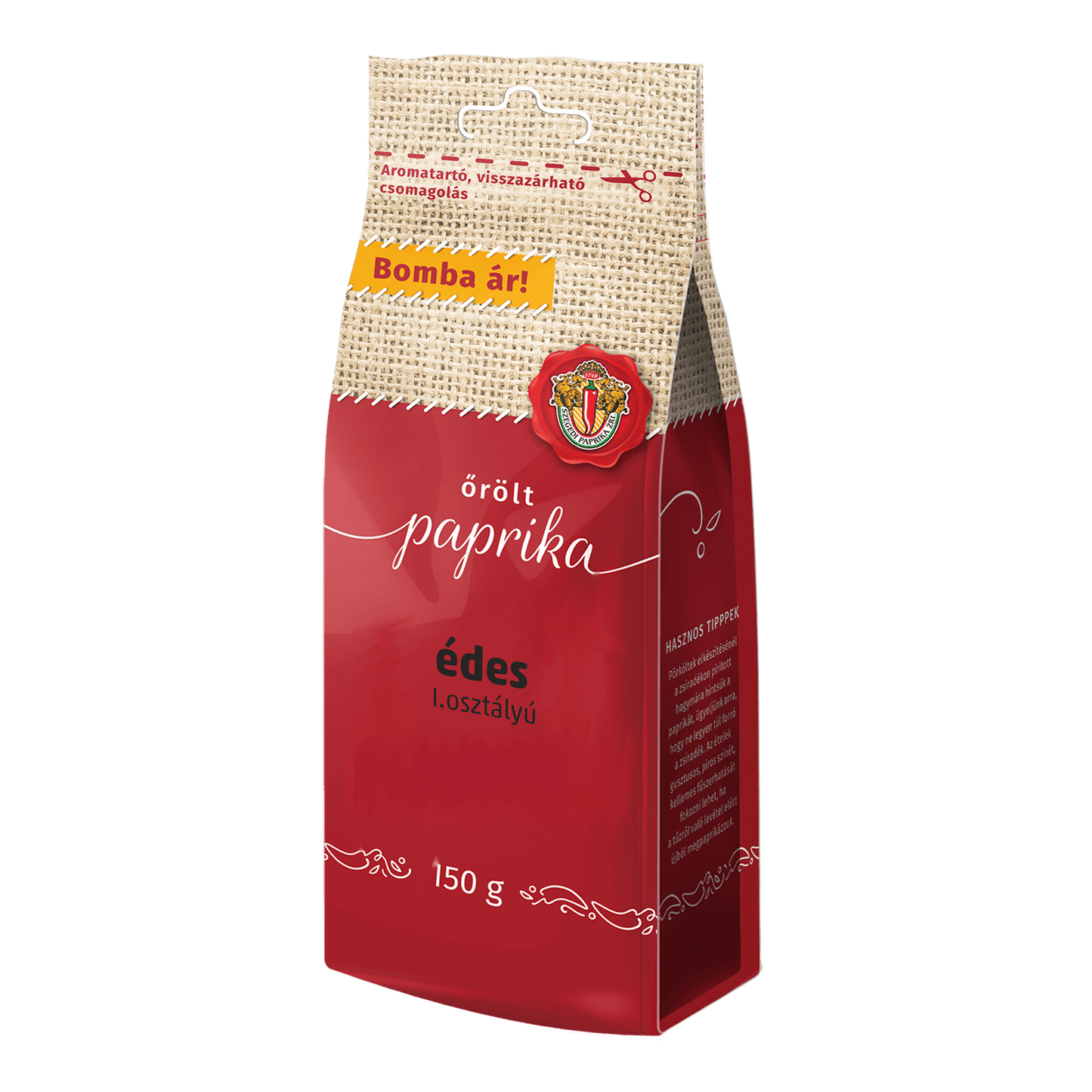 Őrölt paprika I. osztályú ÉDES 150g