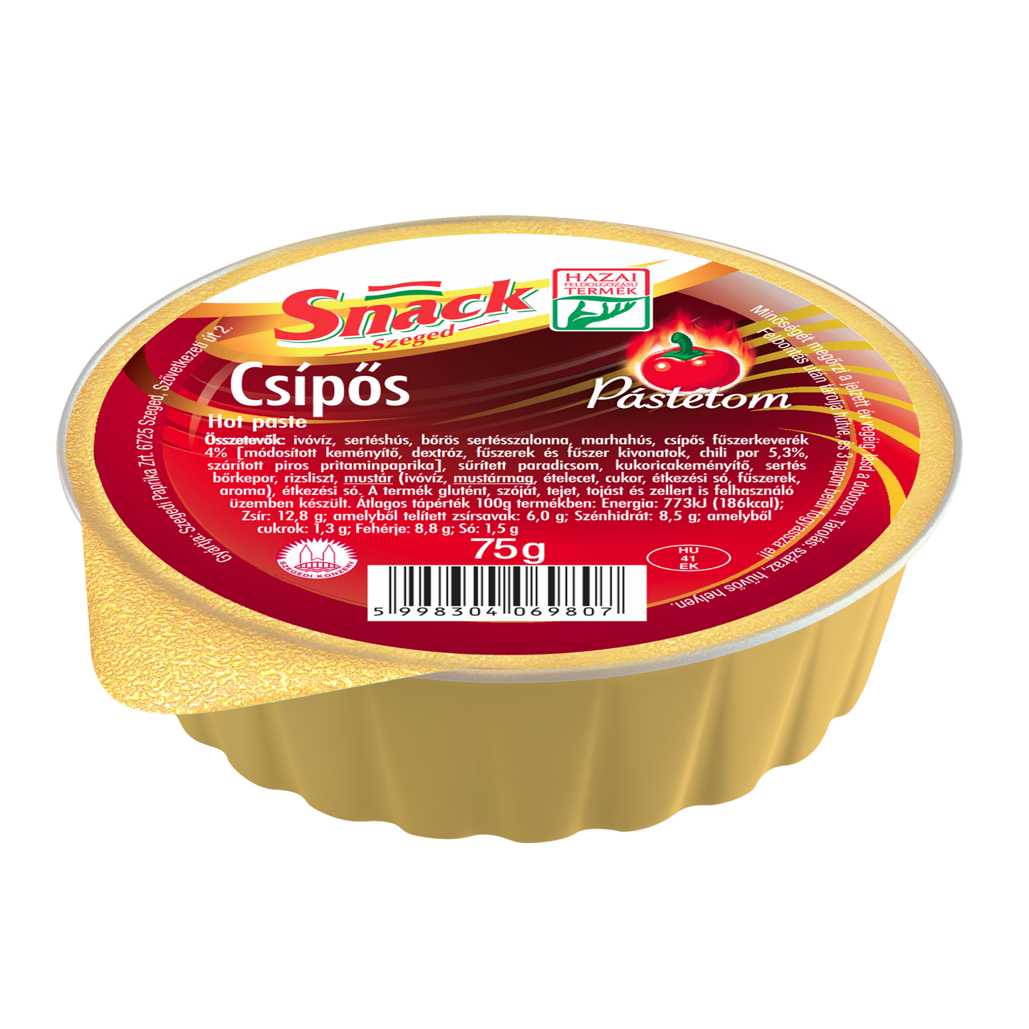 Csípős pástétom 75g