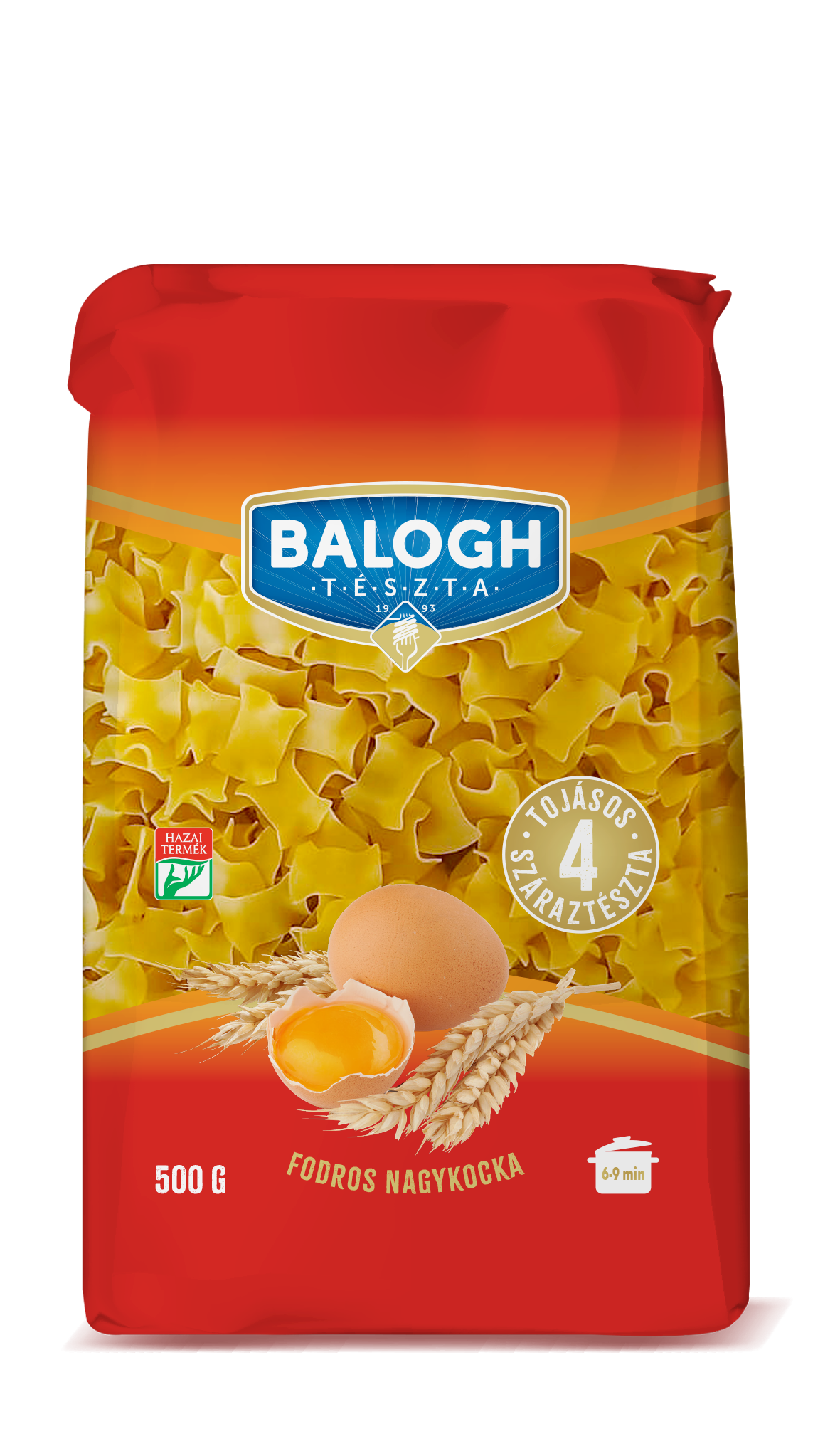 Balogh tészta Fodros nagykocka visszazárható zacskóban
