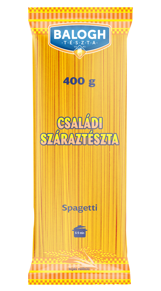 Balogh tojásnélküli száraz tészta "Spagetti"
