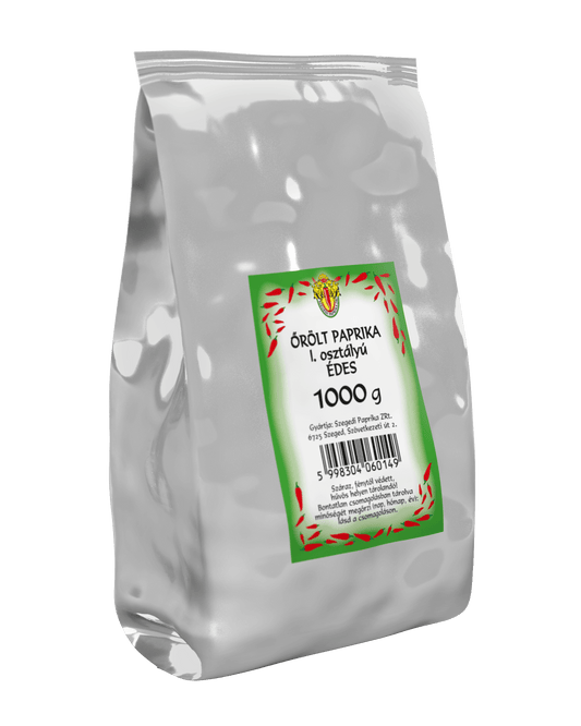 Őrölt paprika I. osztályú ÉDES 1000g