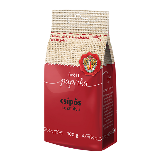 Őrölt paprika I. osztályú CSÍPŐS 100g