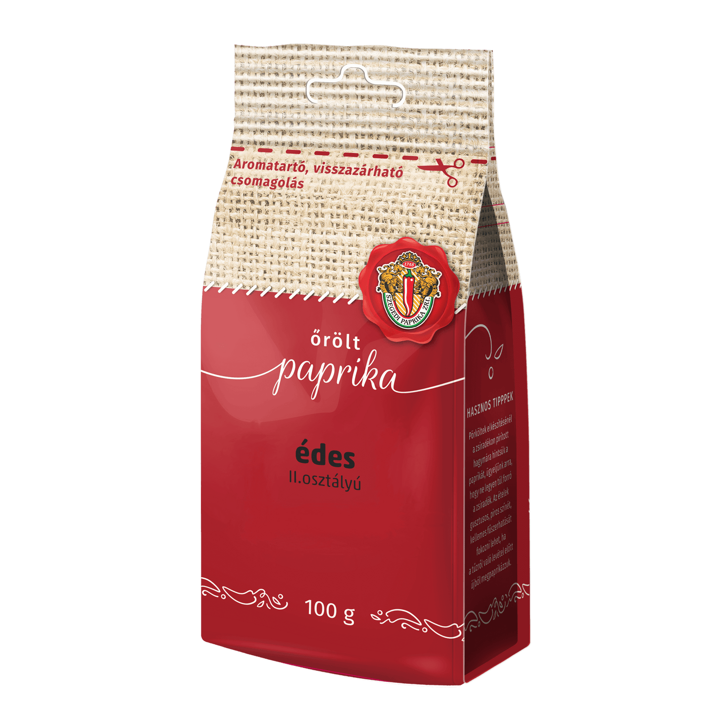 Őrölt paprika II. osztályú ÉDES 100g