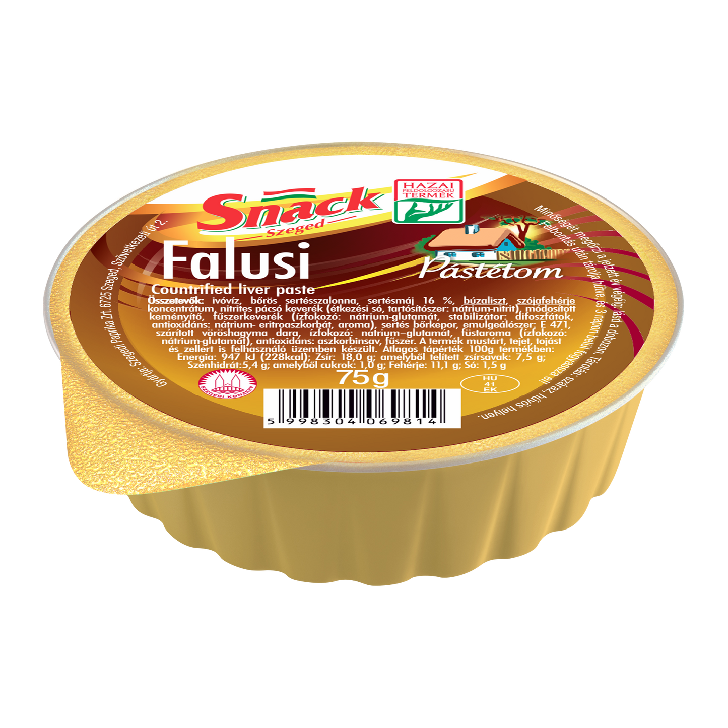 Falusi pástétom 75g